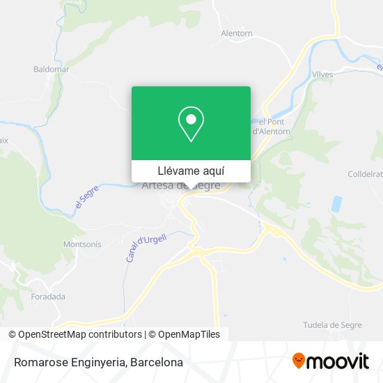 Mapa Romarose Enginyeria