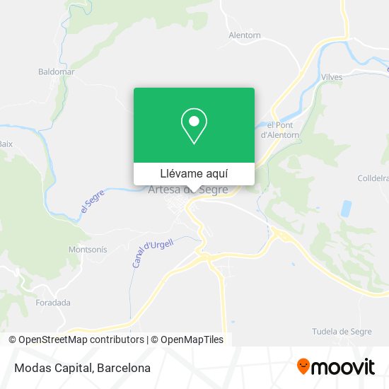 Mapa Modas Capital
