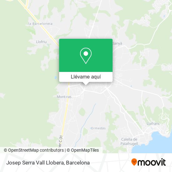 Mapa Josep Serra Vall Llobera