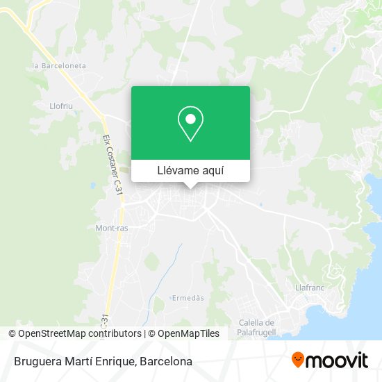 Mapa Bruguera Martí Enrique