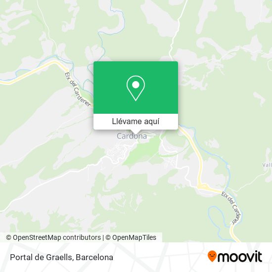 Mapa Portal de Graells