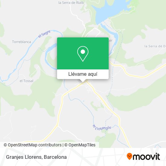 Mapa Granjes Llorens