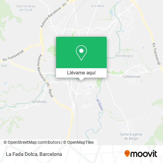 Mapa La Fada Dolca