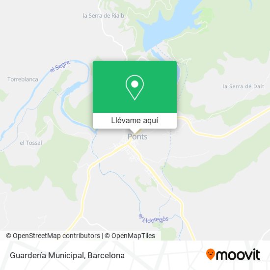 Mapa Guardería Municipal