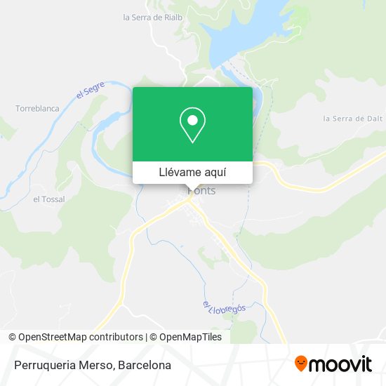 Mapa Perruqueria Merso
