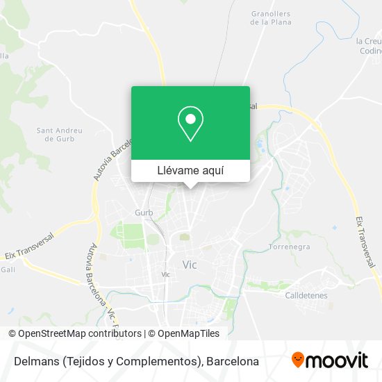 Mapa Delmans (Tejidos y Complementos)