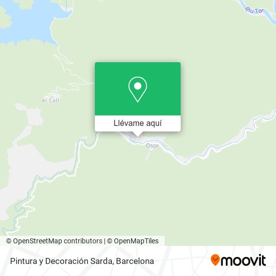 Mapa Pintura y Decoración Sarda
