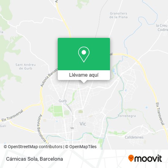 Mapa Cárnicas Sola