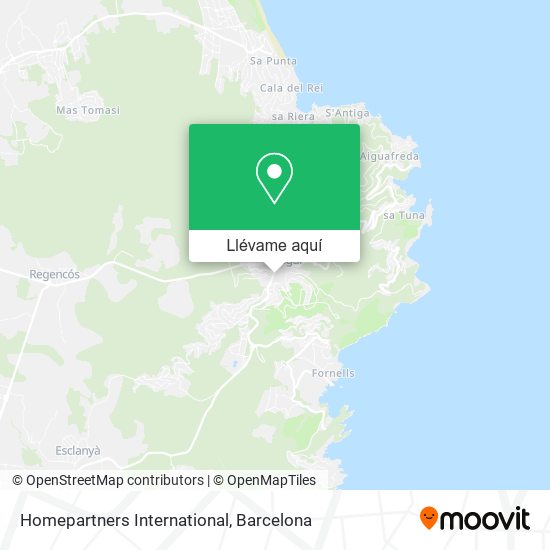 Mapa Homepartners International