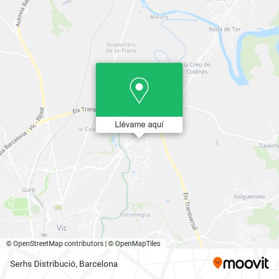 Mapa Serhs Distribució