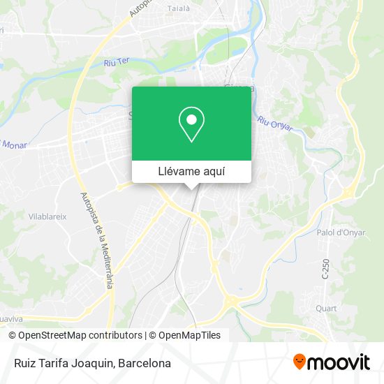 Mapa Ruiz Tarifa Joaquin