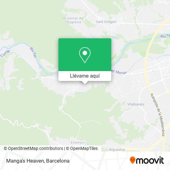 Mapa Manga's Heaven