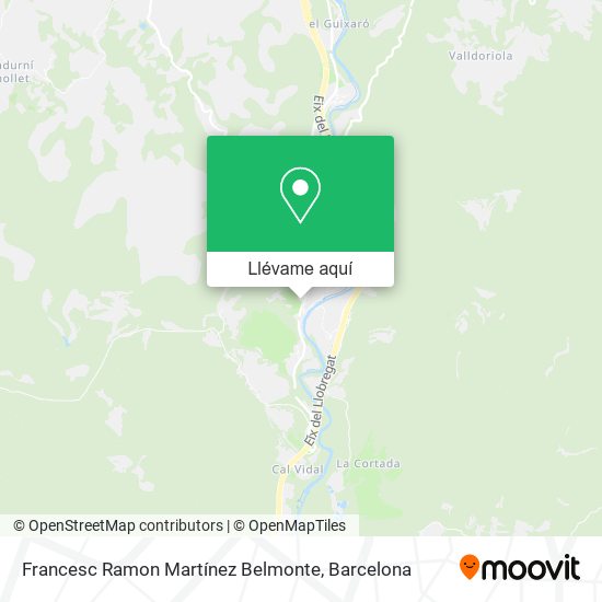Mapa Francesc Ramon Martínez Belmonte