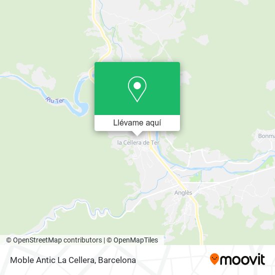 Mapa Moble Antic La Cellera
