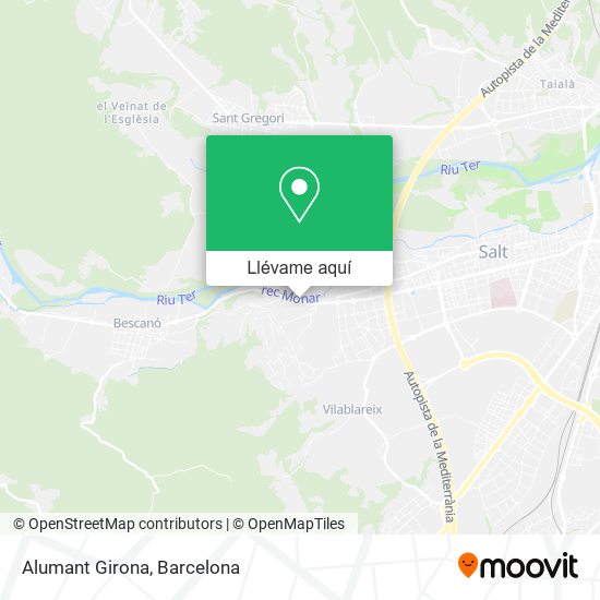 Mapa Alumant Girona