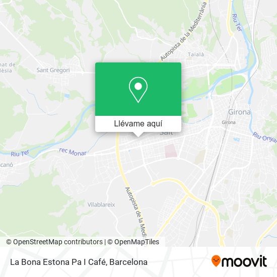 Mapa La Bona Estona Pa I Café