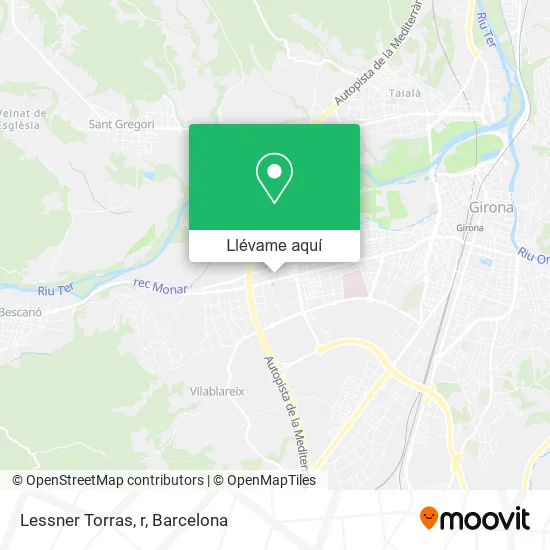 Mapa Lessner Torras, r