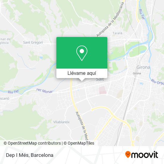 Mapa Dep I Més