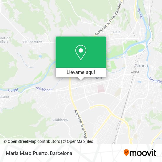Mapa Maria Mato Puerto