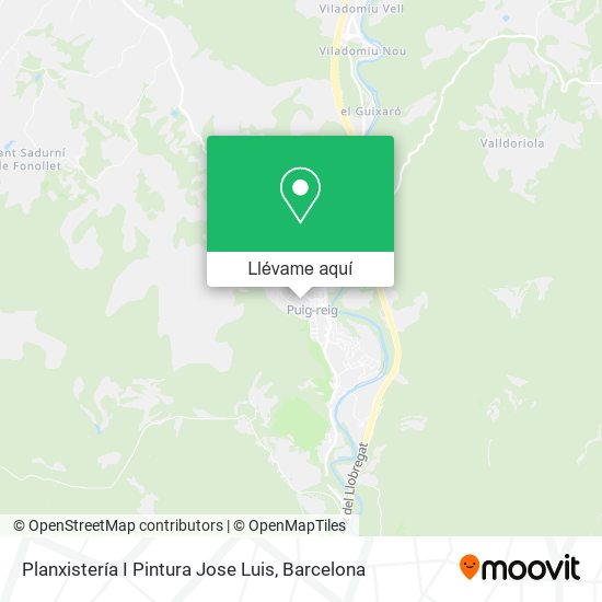Mapa Planxistería I Pintura Jose Luis