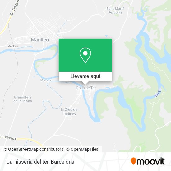 Mapa Carnisseria del ter