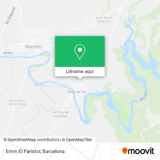 Mapa Emm El Faristol