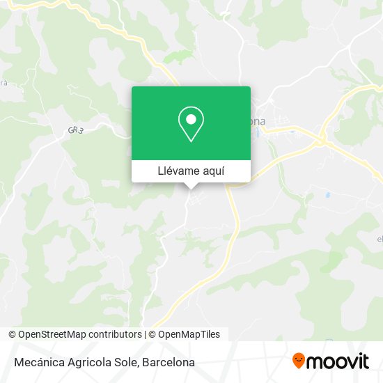 Mapa Mecánica Agricola Sole