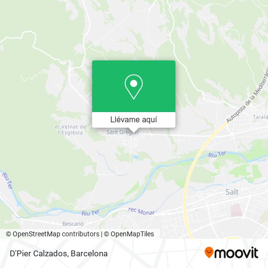 Mapa D'Pier Calzados