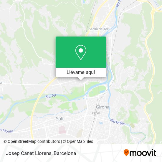 Mapa Josep Canet Llorens