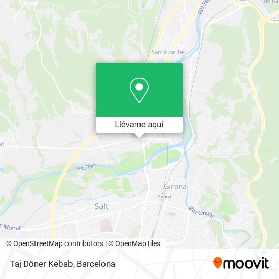Mapa Taj Döner Kebab