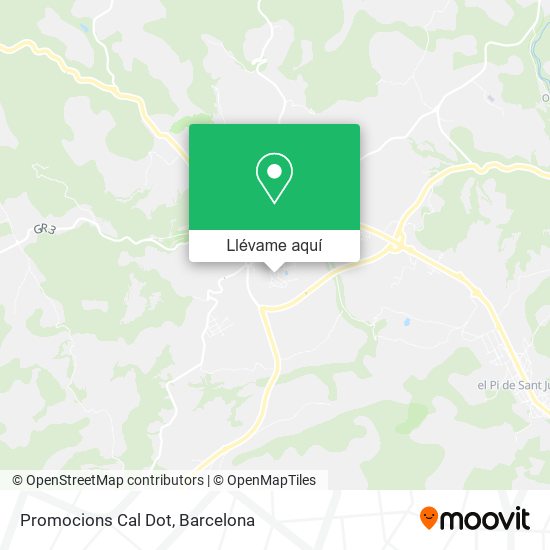Mapa Promocions Cal Dot