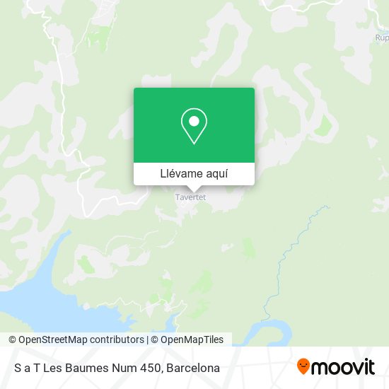 Mapa S a T Les Baumes Num 450