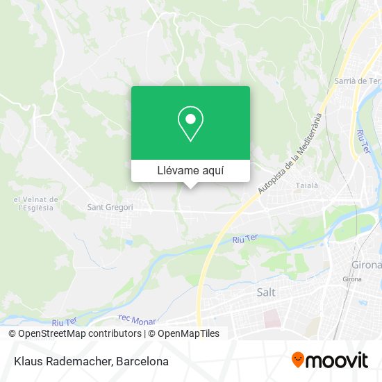 Mapa Klaus Rademacher