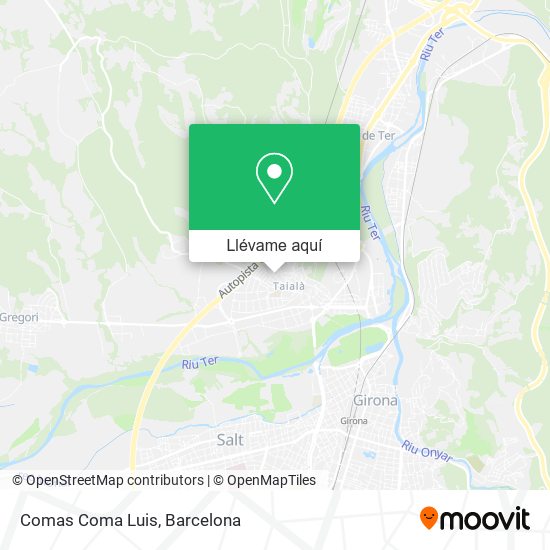 Mapa Comas Coma Luis