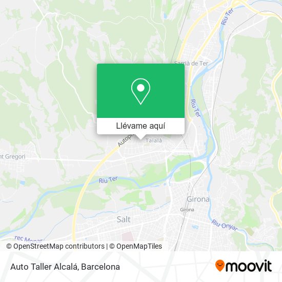 Mapa Auto Taller Alcalá