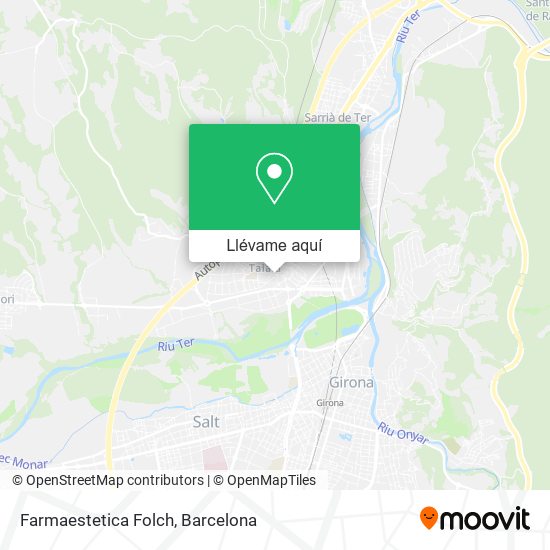 Mapa Farmaestetica Folch
