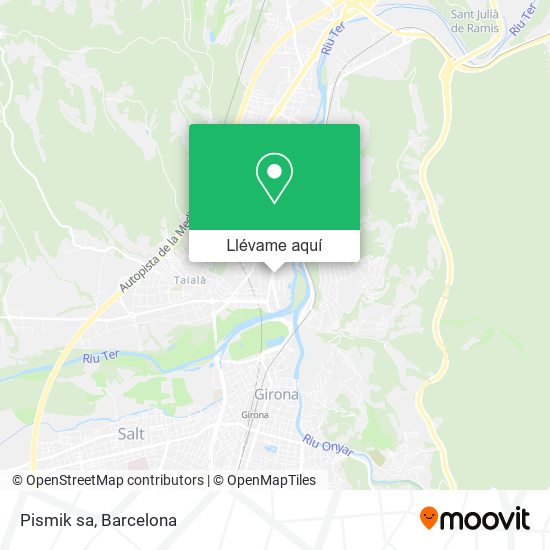 Mapa Pismik sa