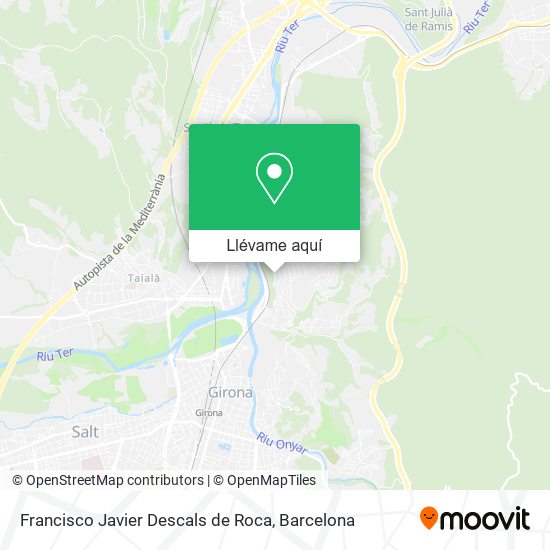 Mapa Francisco Javier Descals de Roca