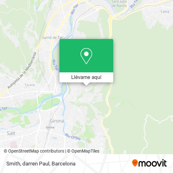 Mapa Smith, darren Paul