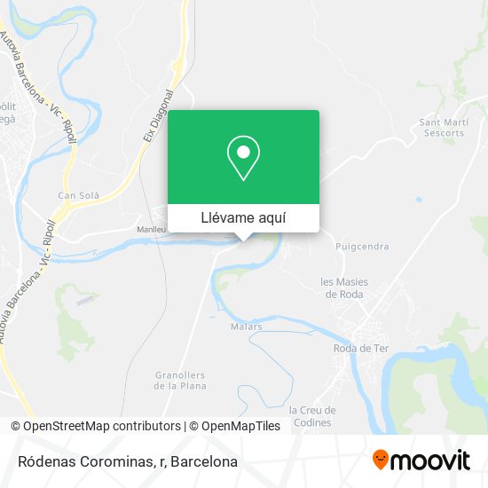 Mapa Ródenas Corominas, r