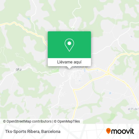 Mapa Tks-Sports Ribera
