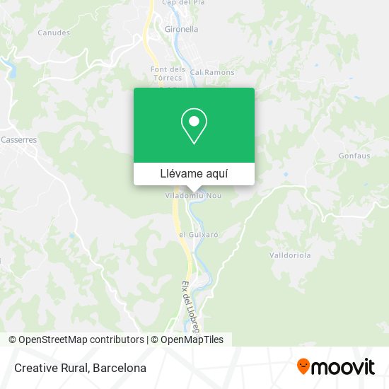 Mapa Creative Rural