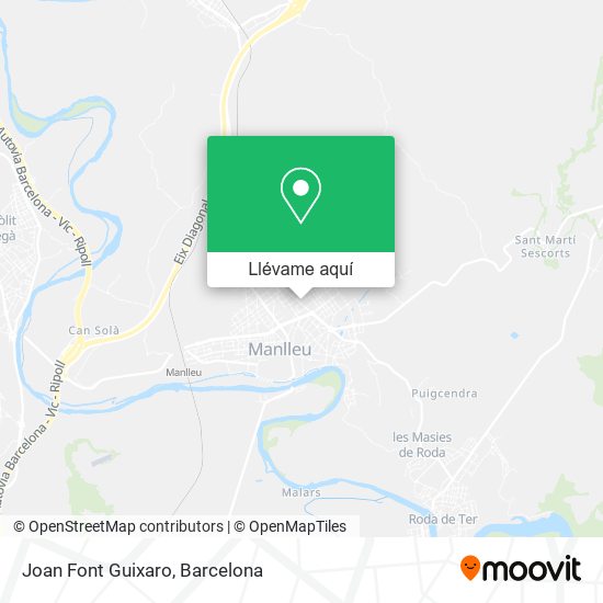 Mapa Joan Font Guixaro