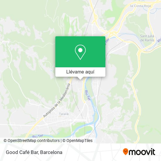 Mapa Good Café Bar