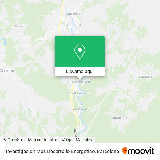 Mapa Investigacion Mas Desarrollo Energético