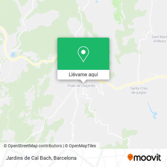 Mapa Jardins de Cal Bach
