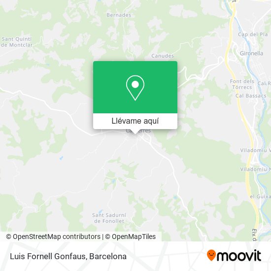 Mapa Luis Fornell Gonfaus