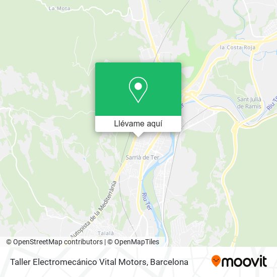 Mapa Taller Electromecánico Vital Motors