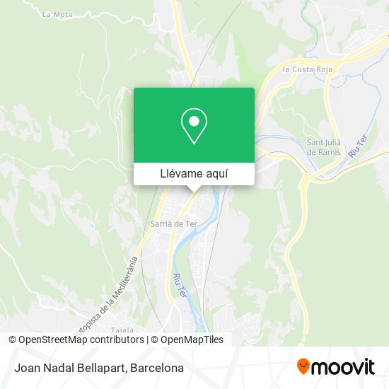 Mapa Joan Nadal Bellapart