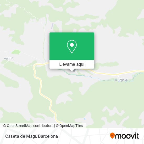 Mapa Caseta de Magí